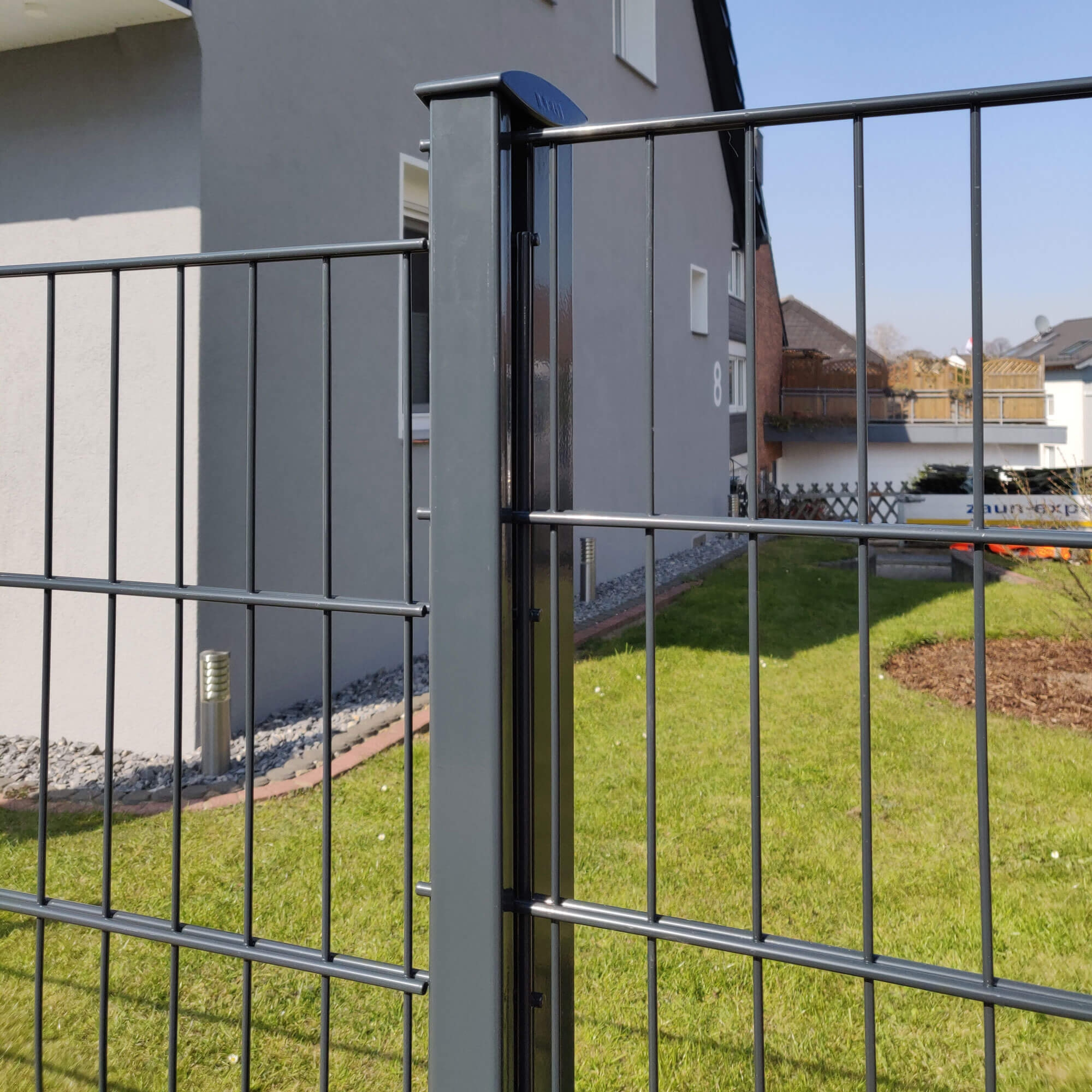 17,5 Meter Gittermattenzaun LEGI Anthrazit